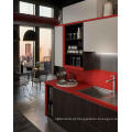 Gabinete de cozinha de laca de brilho Designs simples